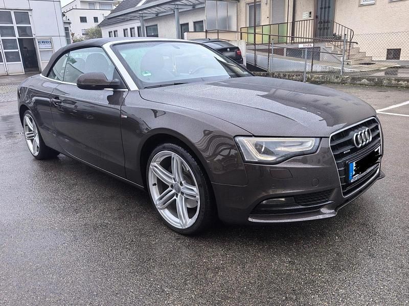 Gebraucht Audi A5 Cabriolet 211 PS (155 kW) 2013 Braun Cabrio