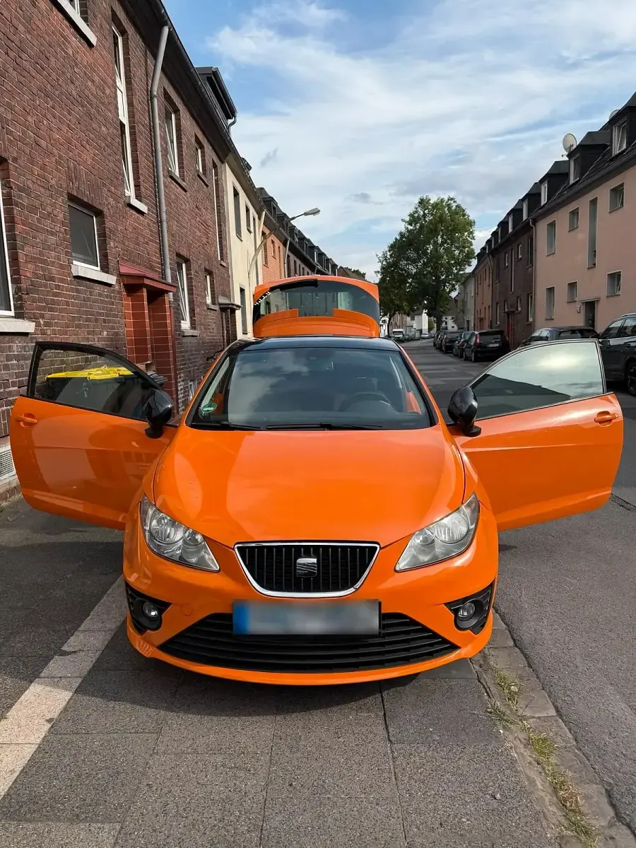 Gebraucht Seat Ibiza Sport 105 PS (77 kW) 2010 Orange Kleinwagen