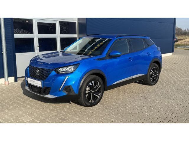 Vertigo blau perlmutt (metallic) Gebraucht 2021 Peugeot e-2008 Allure SUV | 16.990 € (Fairer Preis) - Bild 1/4