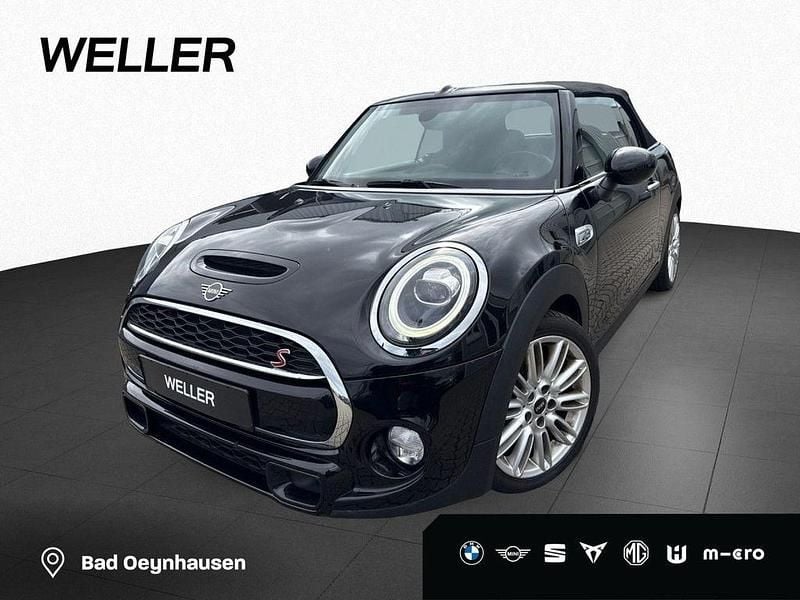 Midnight black (schwarz) Gebraucht 2019 Mini Cooper S Cabriolet Cabrio | 21.950 € (Fairer Preis) - Bild 1/4