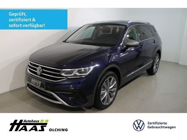 Blau Gebraucht 2023 VW Tiguan Allspace Elegance SUV | 43.970 € (Etwas zu teuer) - Bild 1/4