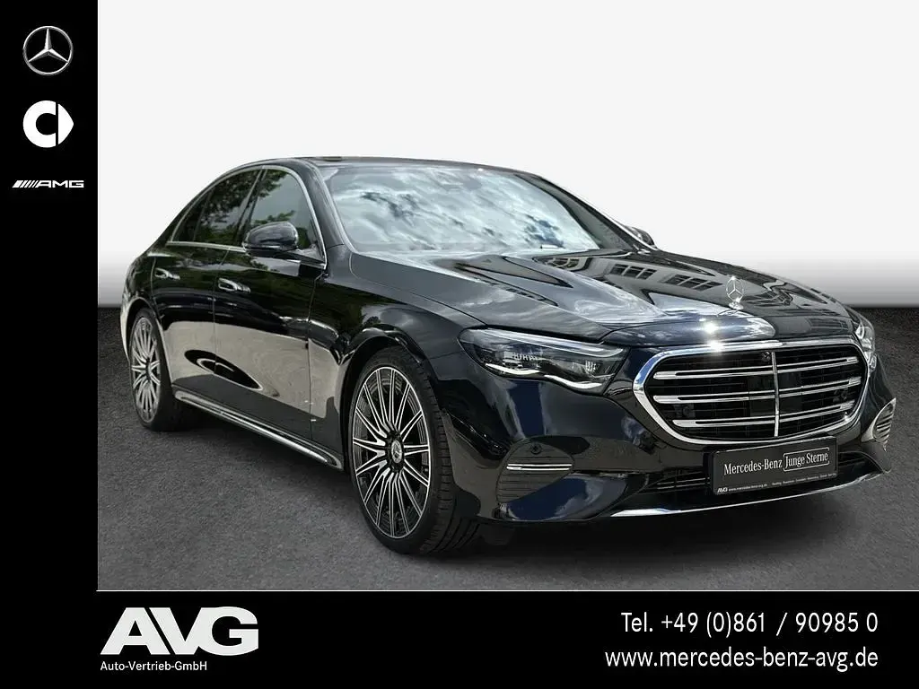 Gebraucht Mercedes E220 Exclusive 197 PS (144 kW) 2025 Lack obsidianschwarz Limousine