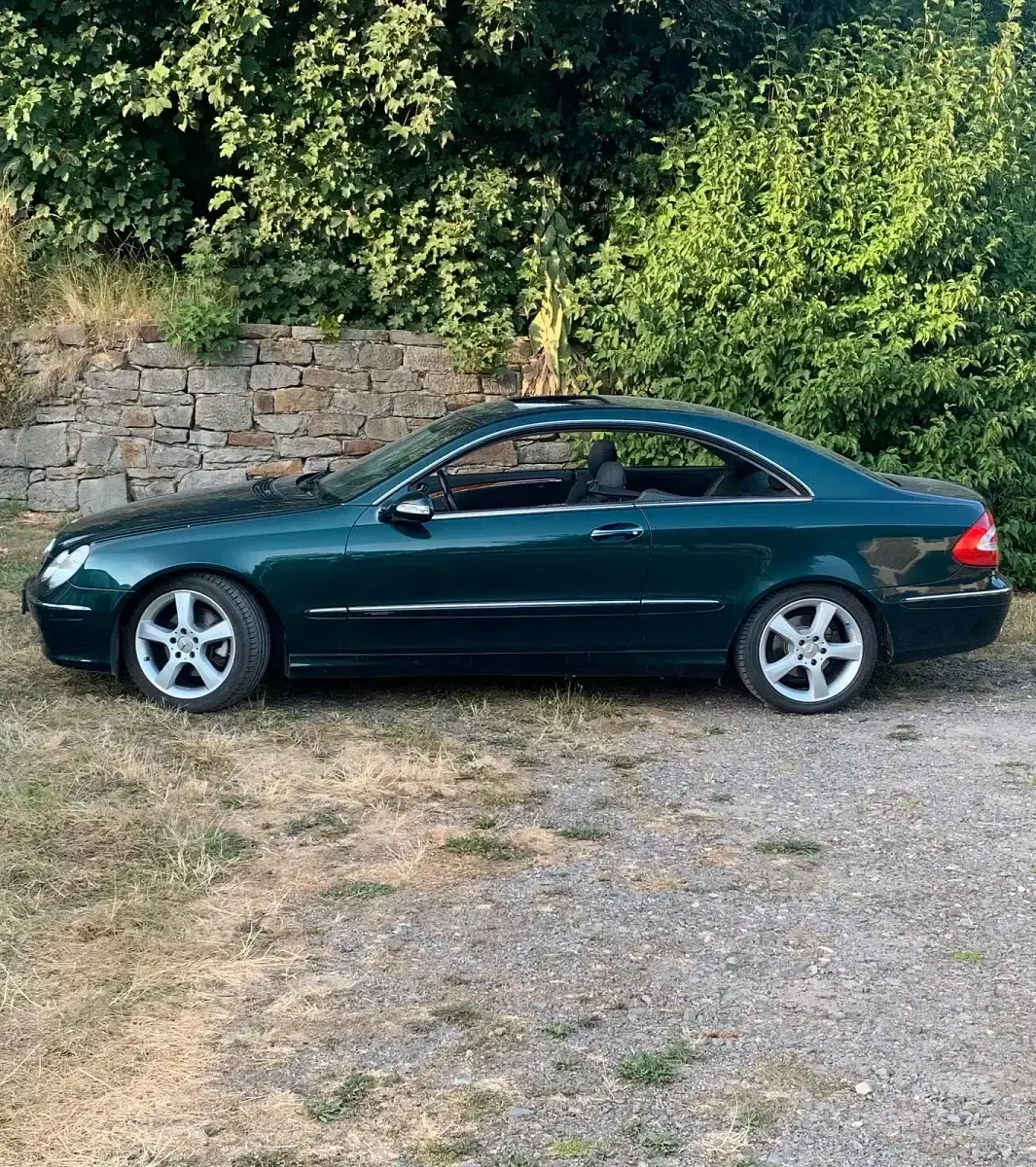 Gebraucht Mercedes CLK320 218 PS (160 kW) 2002 Grün Coupé