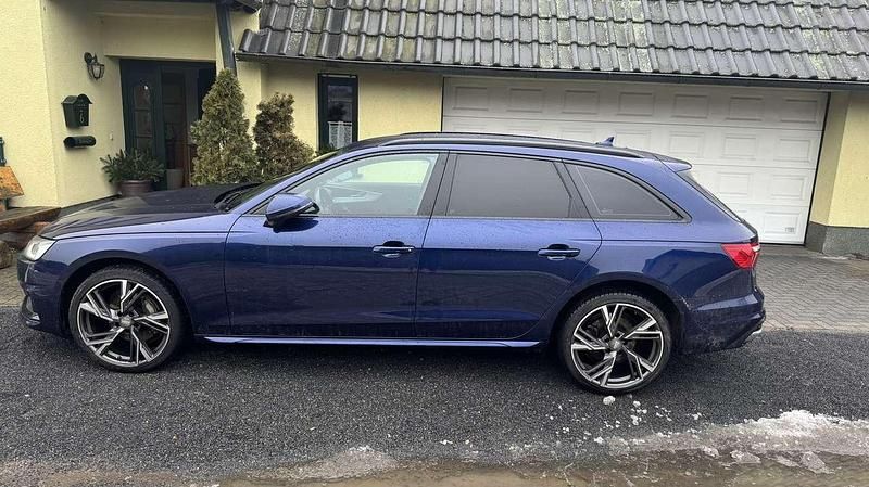 Usata Audi A4 Advanced 190 CV (139 kW) 2020 Blu Station wagon