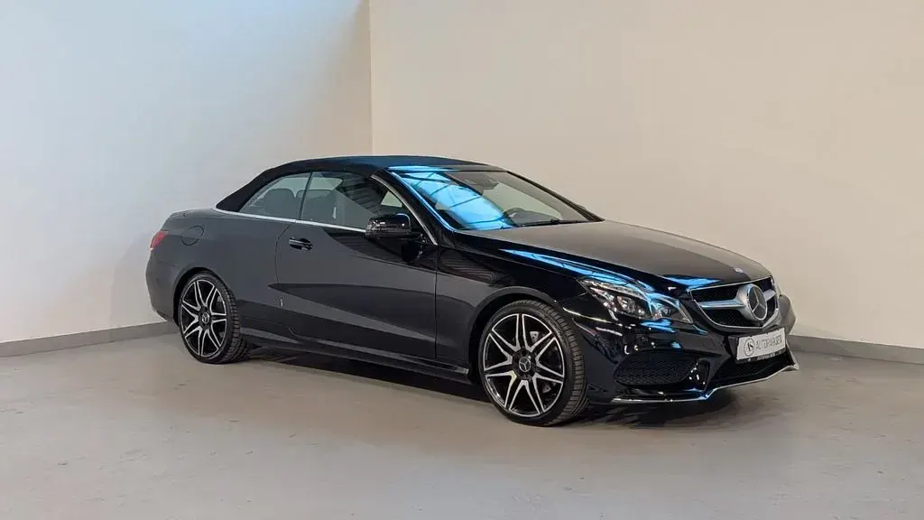 Second-hand Mercedes E250 AMG 204 CP (150 kW) 2014 Negru Cabrio