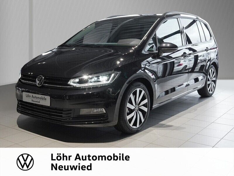 Schwarz Gebraucht 2022 VW Touran Highline Van / Kleinbus | 52.880 € - Bild 1/4