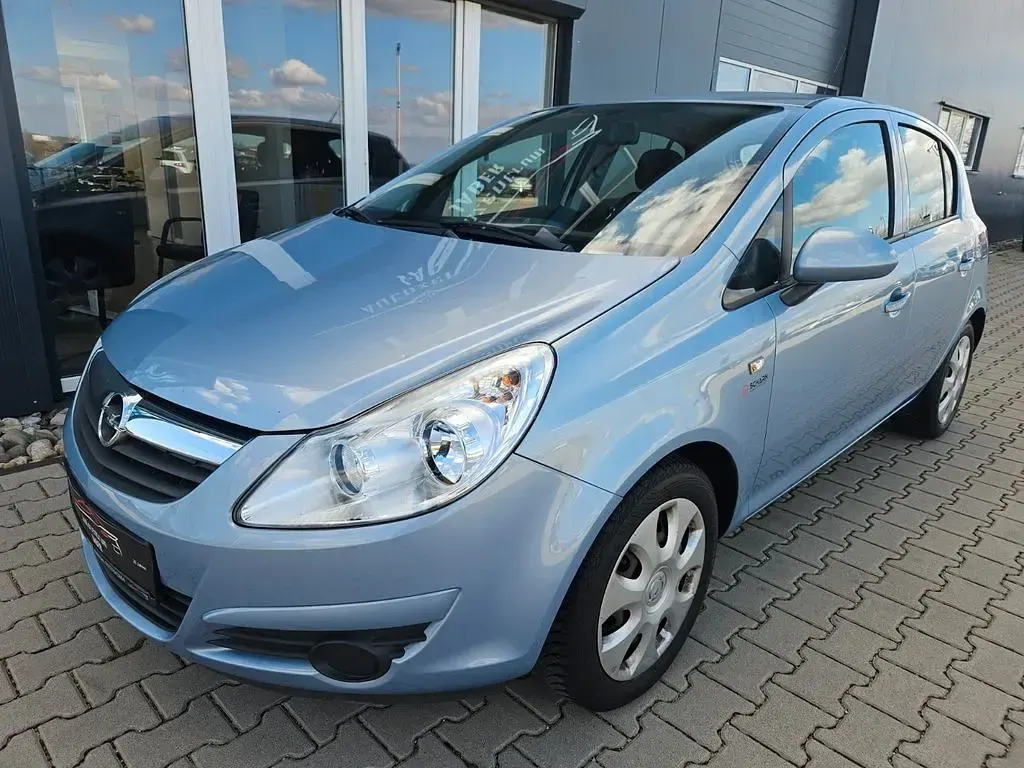 Gebraucht Opel Corsa Catch Me 80 PS (58 kW) 2009 Blau Kleinwagen