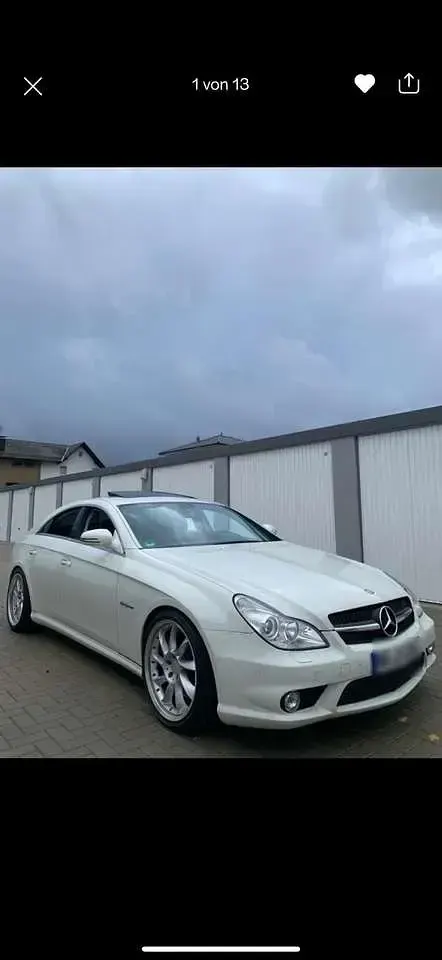 Gebraucht Mercedes CLS63 AMG AMG 514 PS (378 kW) 2008 Weiß Coupé
