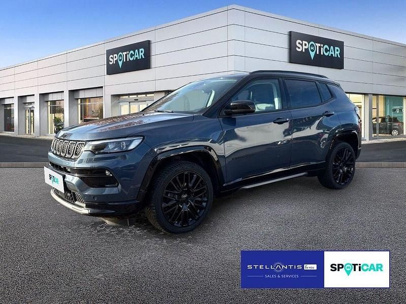 Blau Gebraucht 2023 Jeep Compass SUV | 23.598 € (Guter Preis) - Bild 1/4