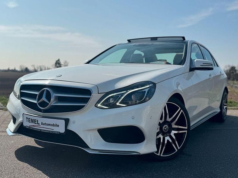 Gebraucht Mercedes E350 AMG 258 PS (189 kW) 2015 Weiß Limousine