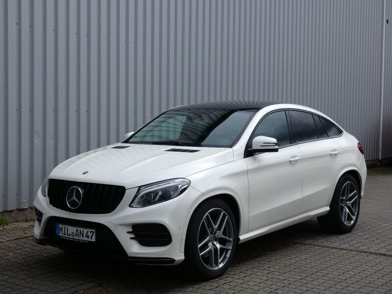 Diamantweiss metalliclack Gebraucht 2020 Mercedes GLE350 AMG Coupé | 53.480 € (Guter Preis) - Bild 1/4