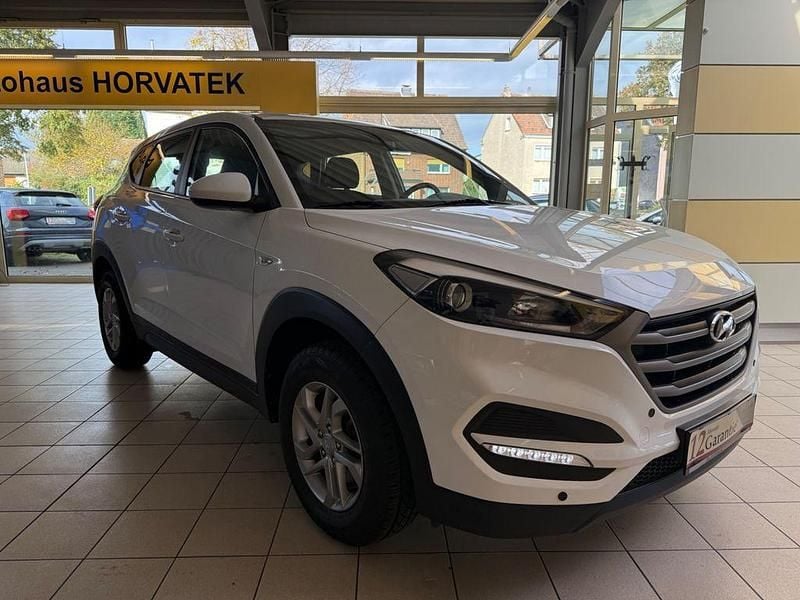Gebraucht Hyundai Tucson 132 PS (97 kW) 2016 Weiß SUV