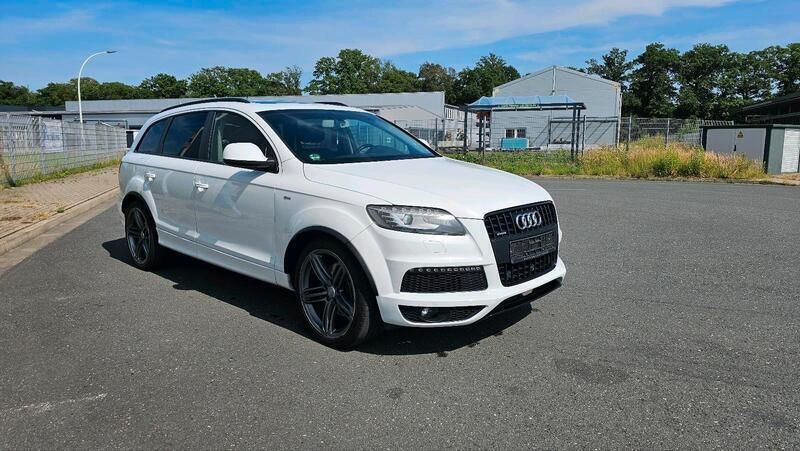 Weiß Gebraucht 2013 Audi Q7 S-Line SUV | 13.999 € (Superpreis) - Bild 1/4