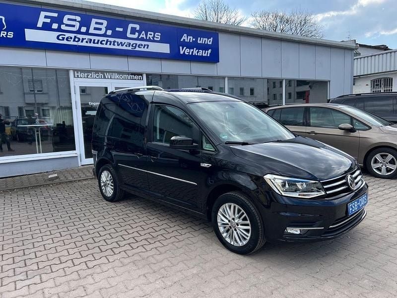 Gebraucht VW Caddy Highline 131 PS (96 kW) 2019 Schwarz Van / Kleinbus