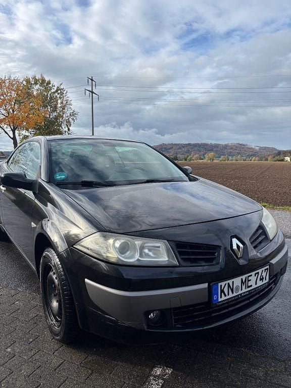 Schwarz Gebraucht 2008 Renault Mégane Cabriolet Authentique Cabrio | 3.650 € (Fairer Preis) - Bild 1/4