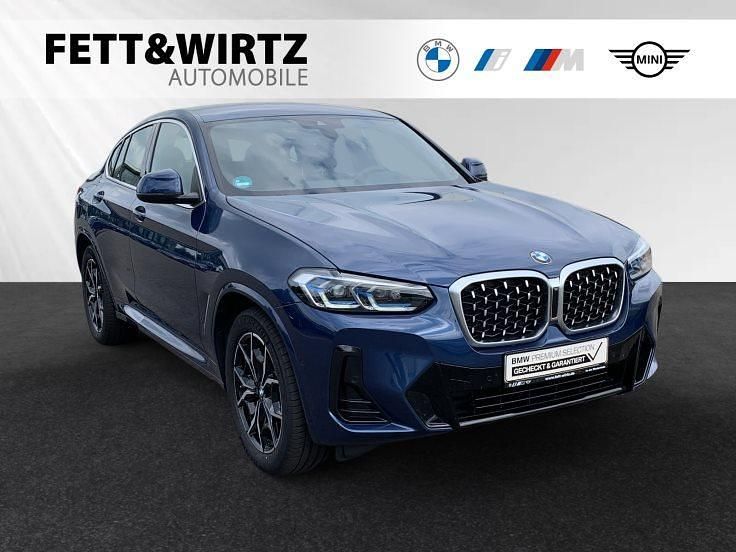 Phytonicblau metallic Gebraucht 2025 BMW X4 M Sport SUV | 51.993 € (Superpreis) - Bild 1/3