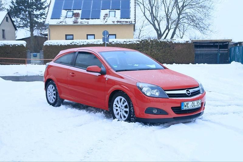 Gebraucht Opel Astra GTC 105 PS (77 kW) 2006 Rot Coupé