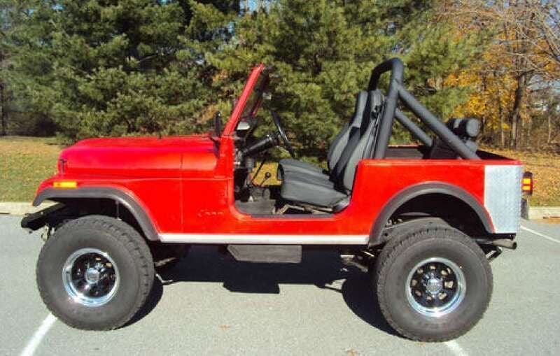 Rot Gebraucht 1986 Jeep CJ SUV | 21.700 € - Bild 1/4