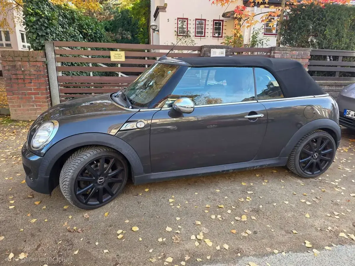 Usata Mini Cooper S Cabriolet 184 CV (135 kW) 2015 Nero Cabrio