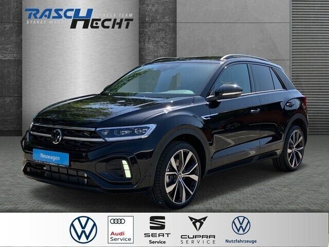 Schwarz Gebraucht 2022 VW T-Roc R-line SUV | 42.870 € - Bild 1/4