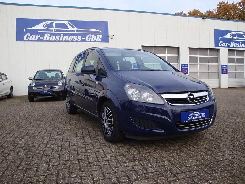 Blau Gebraucht 2012 Opel Zafira Family Kombi | 5.150 € (Fairer Preis) - Bild 1/4