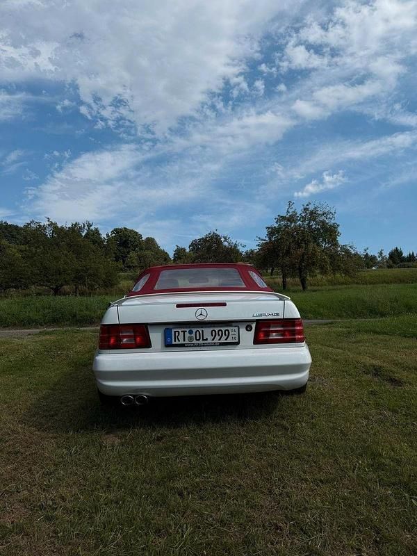 Gebraucht Mercedes SL500 320 PS (235 kW) 1997 Weiß Cabrio