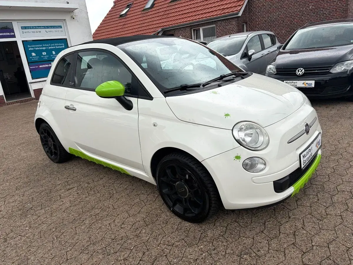 Gebraucht Fiat 500 86 PS (63 kW) 2012 Weiß Kleinwagen