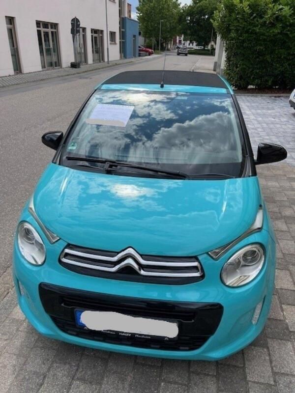 Blau Gebraucht 2016 Citroën C1 PureTech Kleinwagen | 6.400 € (Fairer Preis) - Bild 1/4
