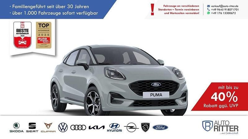 Grau Neu 2025 Ford Puma ST-Line SUV | 26.890 € (Guter Preis) - Bild 1/4