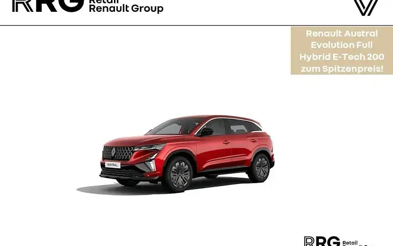 Nuova Renault Austral Evolution 200 CV (147 kW) 2026 Rosso SUV