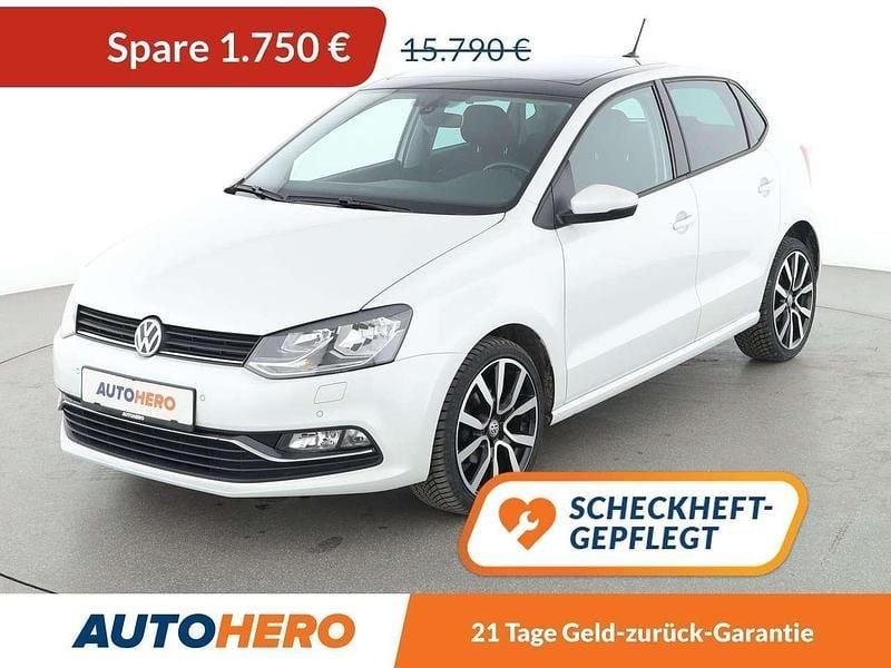 Weiß Gebraucht 2017 VW Polo Highline Limousine | 14.040 € (Etwas zu teuer) - Bild 1/3