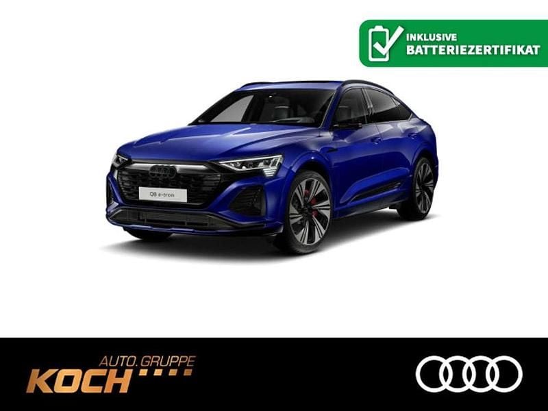 Gebraucht Audi Q8 e-tron S-Line 300 kW (408 PS) 2024 Ultrablau metallic SUV