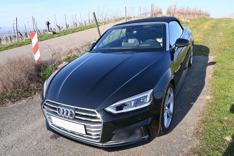 Schwarz Gebraucht 2017 Audi A5 Cabriolet S-Line Cabrio | 27.995 € (Superpreis) - Bild 1/4