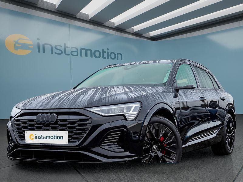 Schwarz Gebraucht 2023 Audi Q8 e-tron S-Line SUV | 56.299 € (Guter Preis) - Bild 1/4