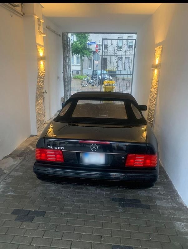 Gebraucht Mercedes SL500 320 PS (235 kW) 1997 Schwarz Cabrio