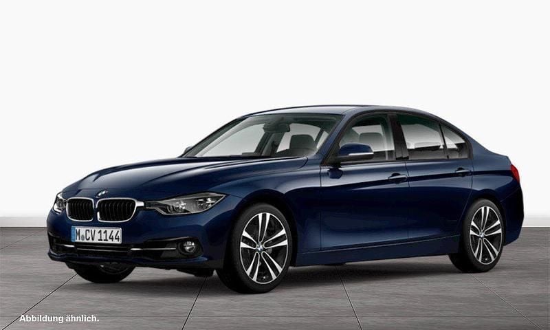 Mediterranblau met. Gebraucht 2018 BMW 330 Sport Line Limousine | 14.500 € (Guter Preis) - Bild 1/3