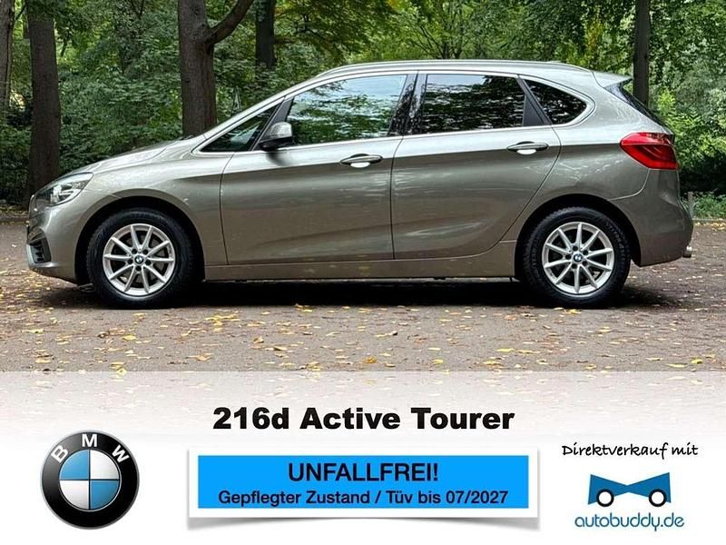 Platinsilber Gebraucht 2016 BMW 216 Van / Kleinbus | 7.500 € (Superpreis) - Bild 1/4
