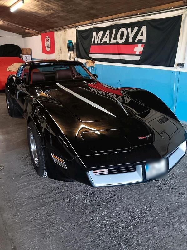 Gebraucht Corvette C3 305 PS (224 kW) 1981 Schwarz Coupé