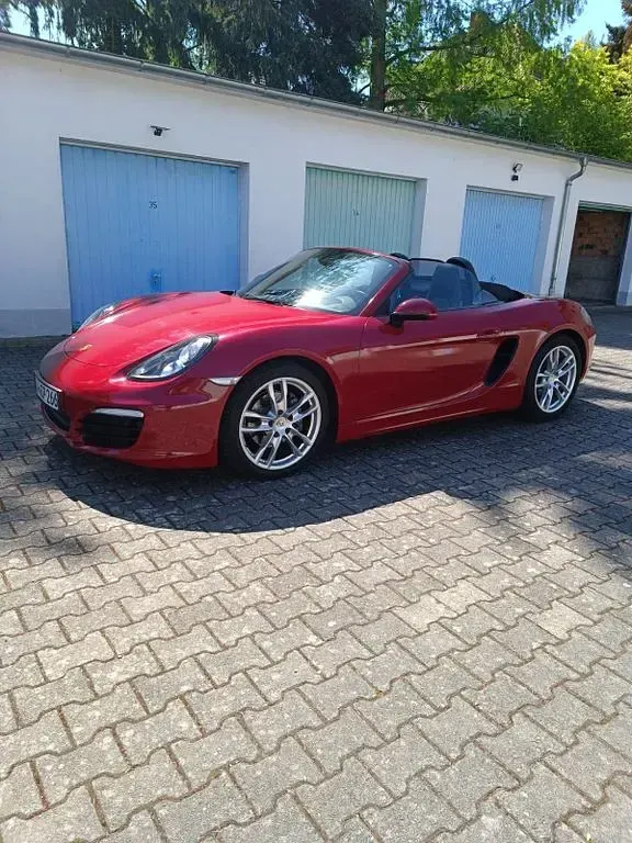 Gebraucht Porsche Boxster 265 PS (194 kW) 2013 Rot Cabrio