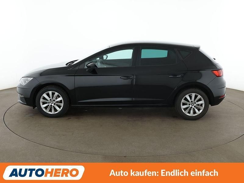 Usata Seat Leon Style 125 CV (91 kW) 2017 Nero Berlina