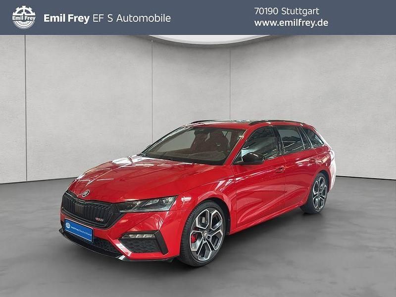 Rot Gebraucht 2022 Skoda Octavia RS Kombi | 28.890 € (Guter Preis) - Bild 1/4