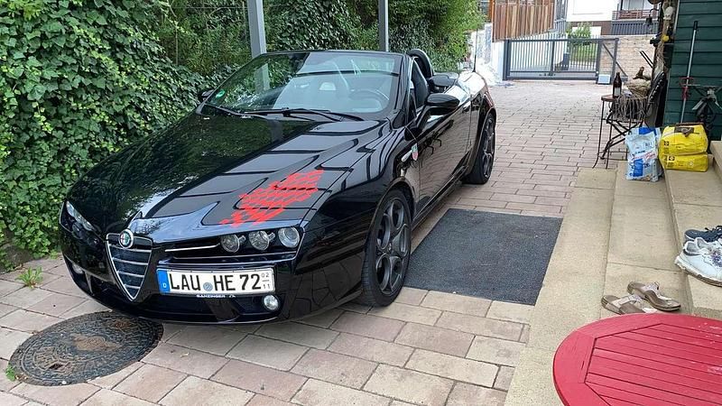 Gebraucht Alfa Romeo Spider 185 PS (136 kW) 2009 Schwarz Cabrio