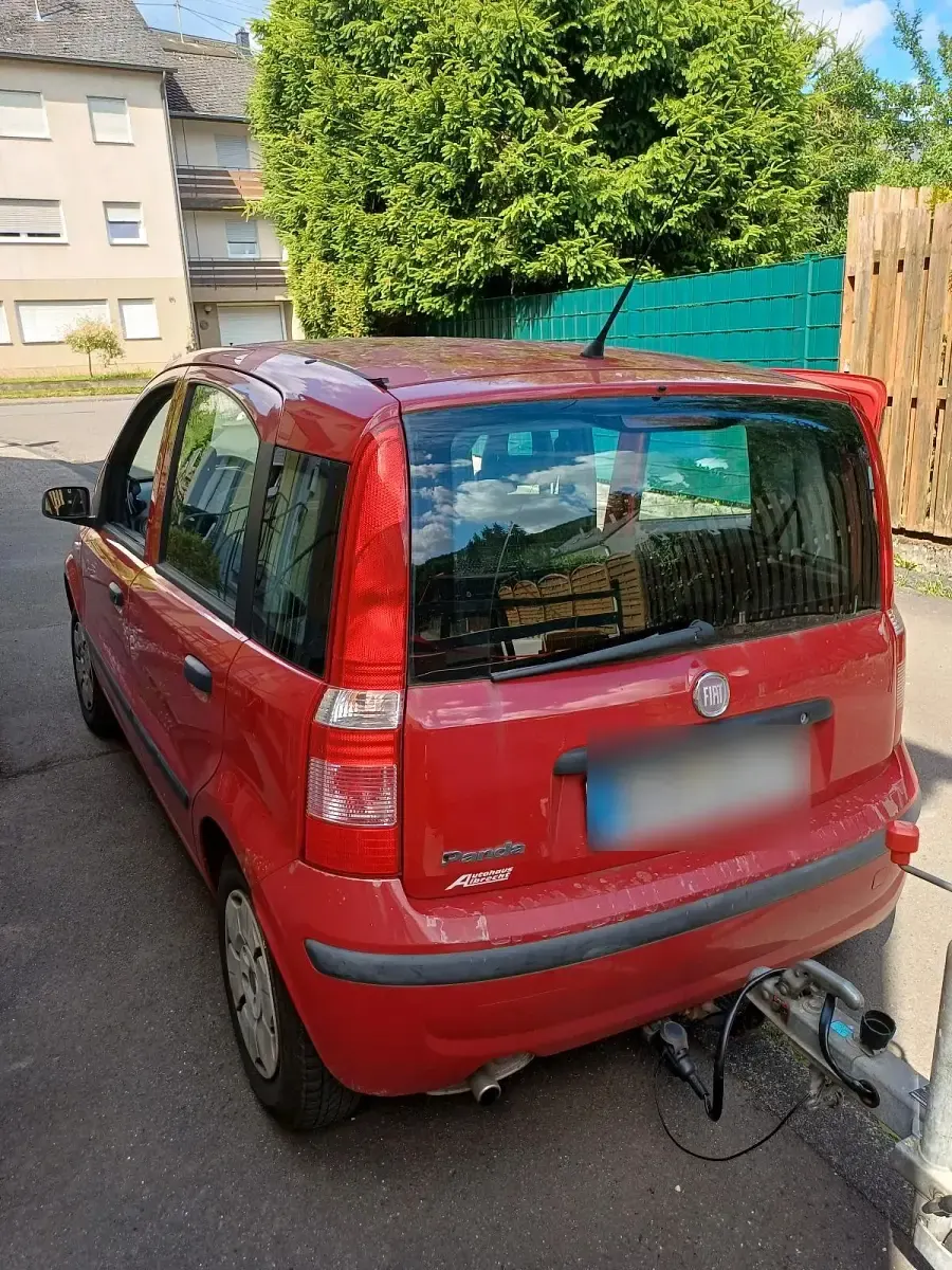 Gebraucht Fiat Panda 54 PS (39 kW) 2008 Rot Kleinwagen
