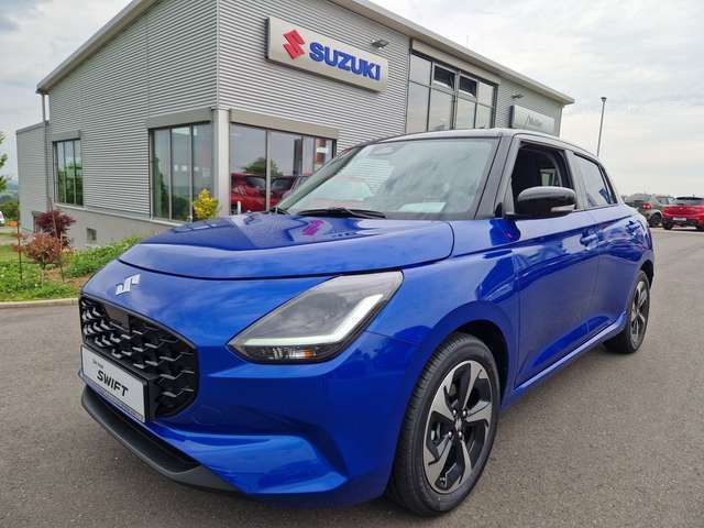 Frontier blue/superblack Neu 2025 Suzuki Swift Comfort+ Limousine | 22.990 € - Bild 1/4