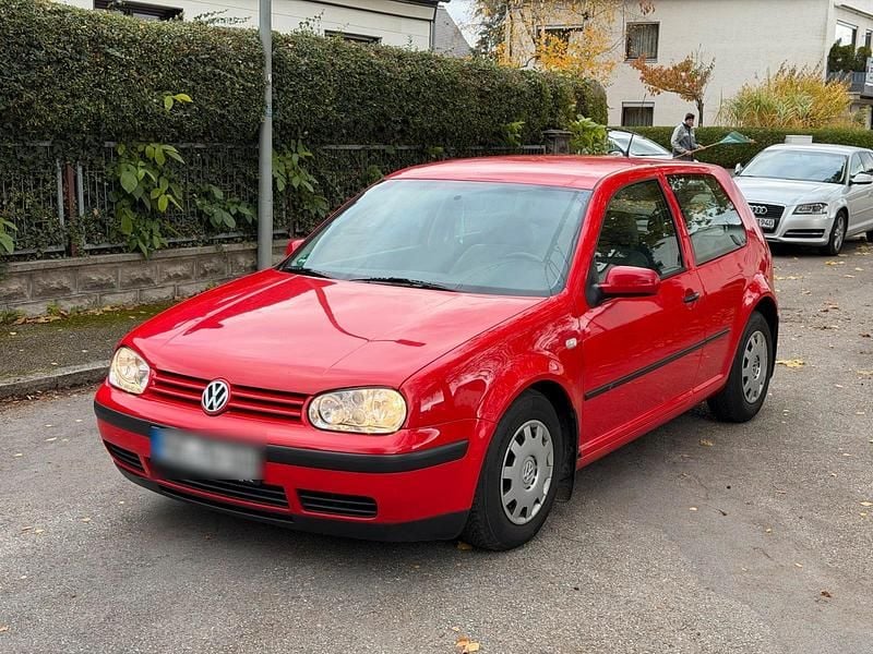 Rot Gebraucht 1999 VW Golf IV Kleinwagen | 1.500 € (Guter Preis) - Bild 1/4