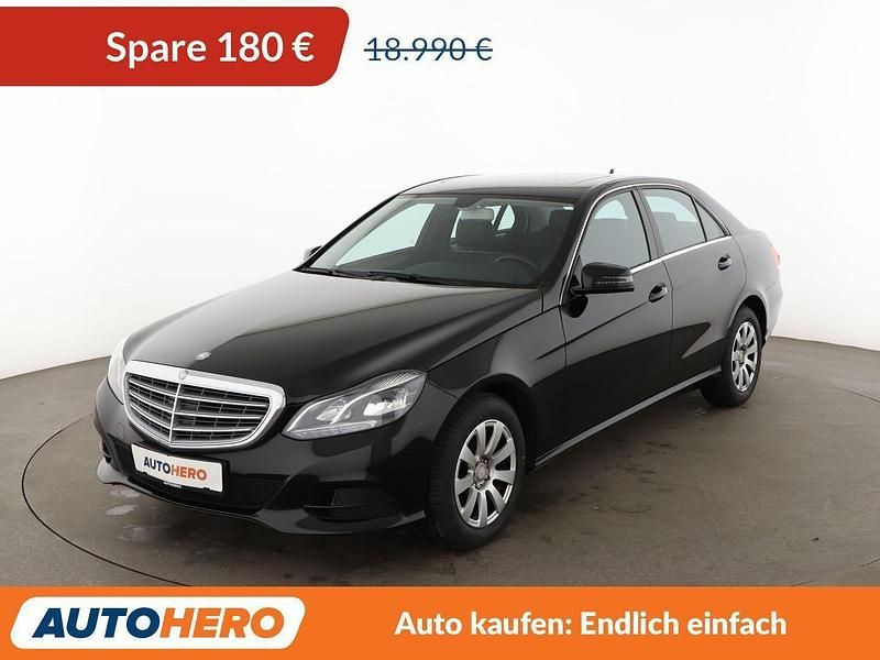 Schwarz Gebraucht 2015 Mercedes E220 Edition Limousine | 18.810 € (Fairer Preis) - Bild 1/3
