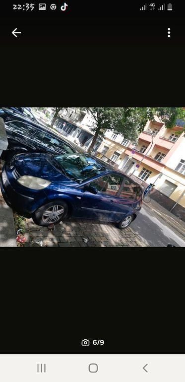 Blau Gebraucht 2006 Renault Grand Scénic II Privilege Van / Kleinbus | 1.200 € (Guter Preis) - Bild 1/4