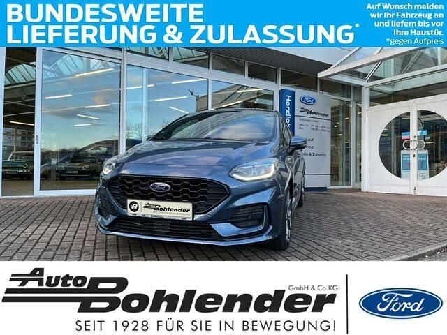 Gebraucht Ford Fiesta ST-Line 101 PS (74 kW) 2022 Chromablau metallic Kleinwagen