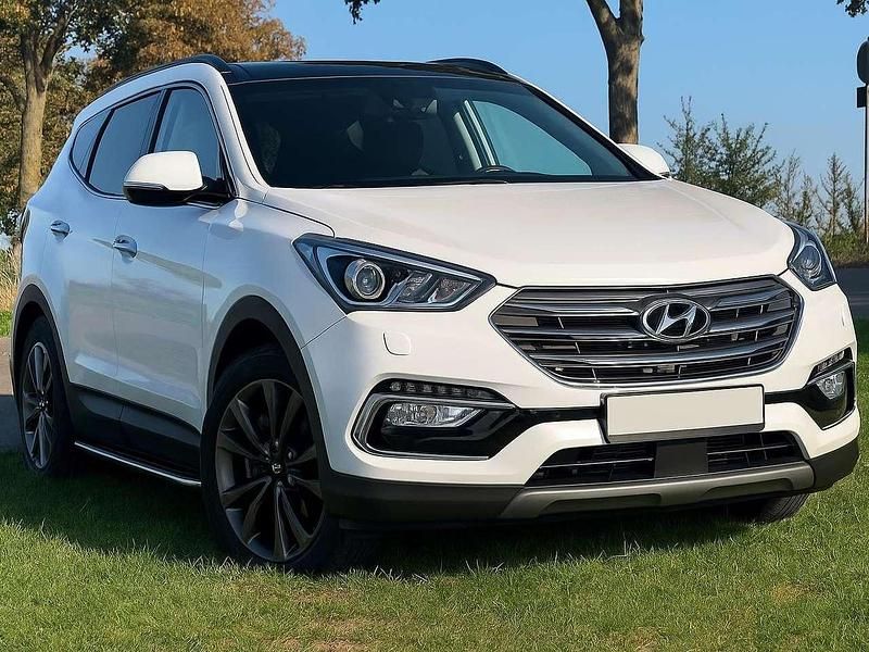 Weiß Gebraucht 2016 Hyundai Santa Fe SUV | 19.850 € (Fairer Preis) - Bild 1/4