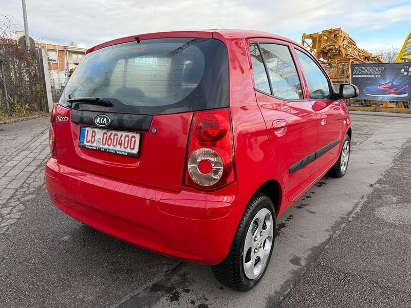 Gebraucht Kia Picanto Attract 65 PS (47 kW) 2009 Rot Kleinwagen